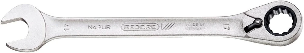 Gedore 1500 Ct1-7 Ura Kombinuotų terkšlinių veržliarakčių rinkinys 1/3 Ct modulyje