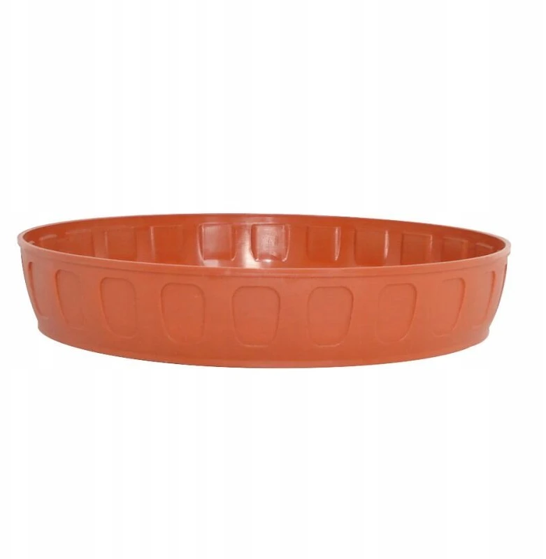Gėlių stovas 32x3,5cm terakotos spalvos, tvirtas plastikas
