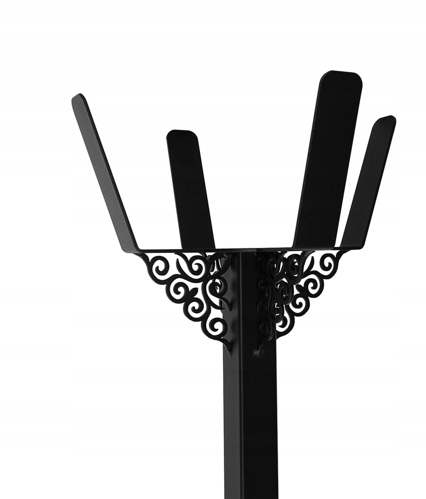 Gėlių stovas sodui metalinis gėlių stovas juodas 120cm 2 vnt.