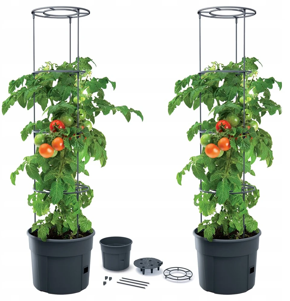 Gėlių vazonas pomidorams auginti 28l rinkinys x 2 vnt. abundant yields