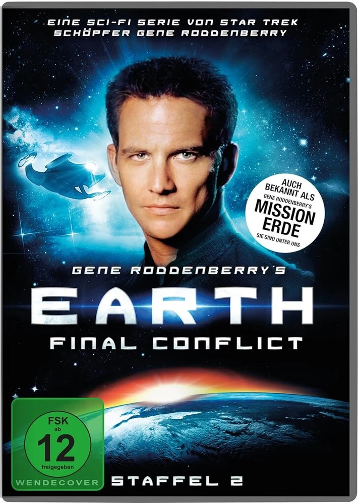 Vinilinė plokštelė Gene Roddenberry's Earth: Final Conflict - Staffel 2 (6-dvd Softbox)