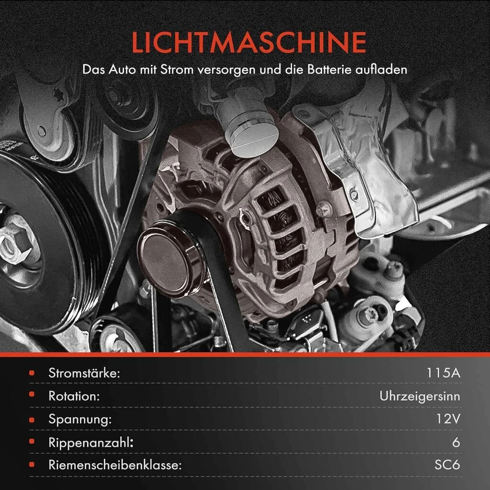 Generatorius Ford Mondeo Iii 1.8l 2.0l (2000-2007)