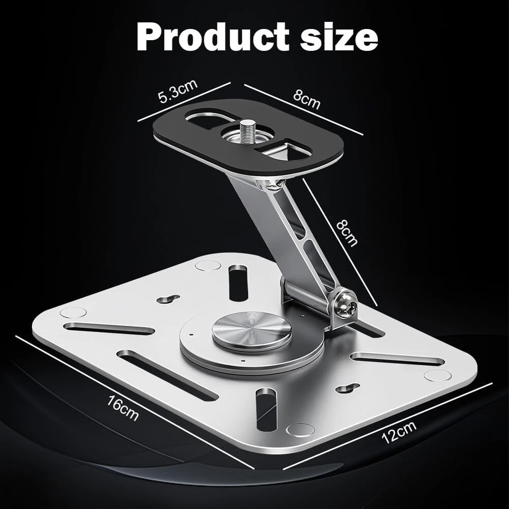 Generic Projektoriaus stovas su 1/4" sriegiu, reguliuojamas 360°