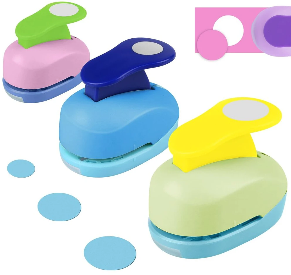 Generic Širdelės formos skylamušių rinkinys (3 vnt.)