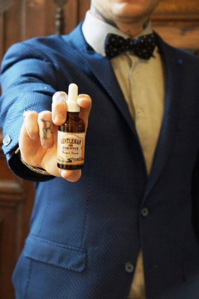 Gentleman 1933 - Beard Brew Johnnie - 30 ml - barzdos aliejus švariai, sveikai ir stipriai barzdai su nuostabiu aromatu
