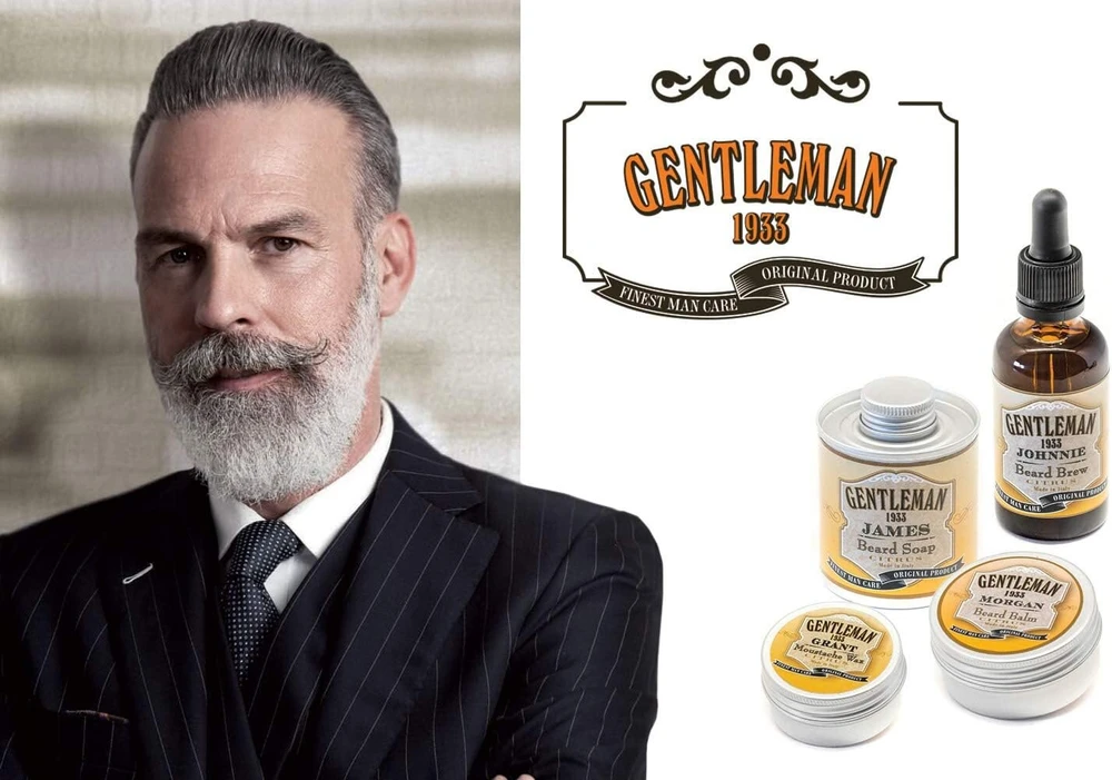 Gentleman 1933 - Beard Brew Johnnie - 30 ml - barzdos aliejus švariai, sveikai ir stipriai barzdai su nuostabiu aromatu