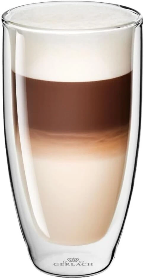 Gerlach Termo stiklinės 6 vnt. 350 ml, dvigubos sienelės