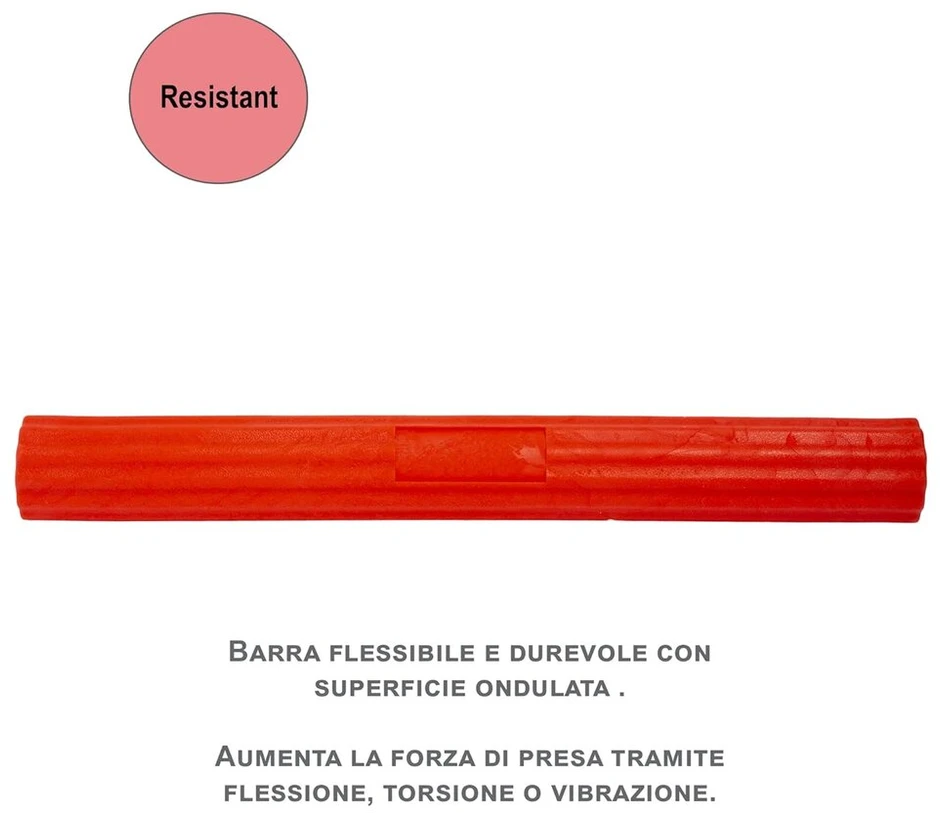Gima - Stabili lenkimo lazda, reabilitacija, pratimai, rankai, riešui, alkūnei, dilbiui, raudona spalva, stiprus pasipriešinimo lygis