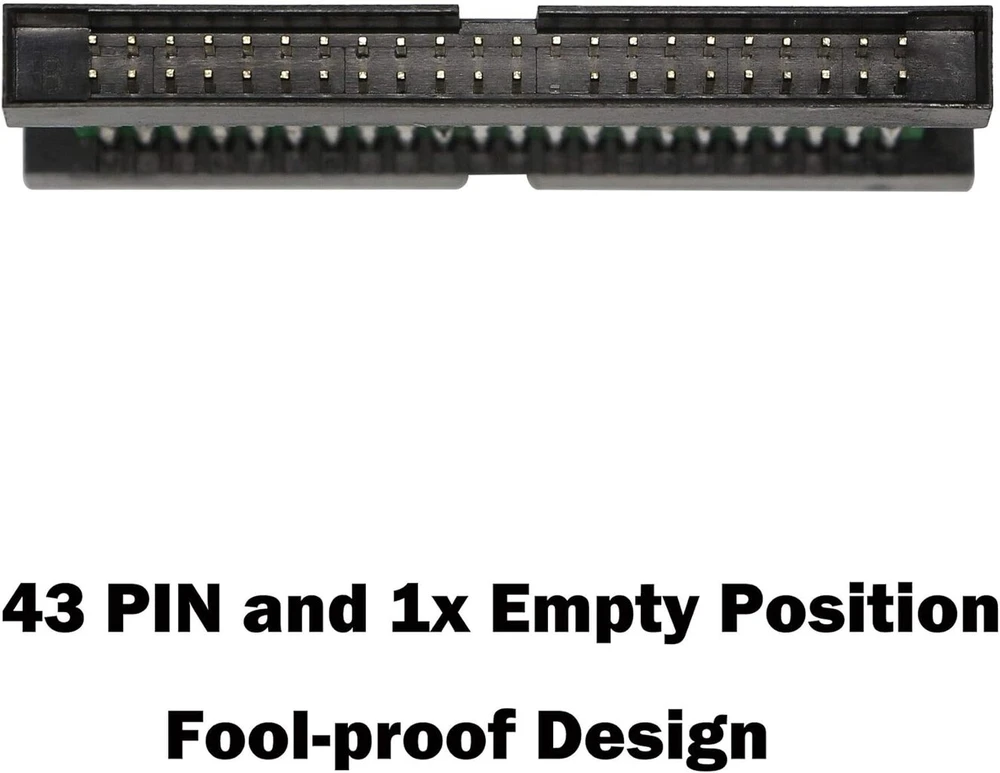 Gintooyun ide 44pin male to male hdd hard drive adapter laptop ide 2.5" 44pin hdd hard drive