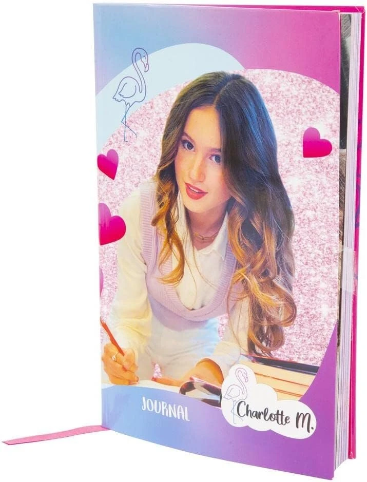 Giochi Preziosi charlotte dienoraštis tiems, kurie jaučiasi ryžtingi ir draugiški, kad galėtų užrašyti pastabas, frazes, mintis, užduotis, dainas, kurių norite, ch914000, įvairiaspalvis