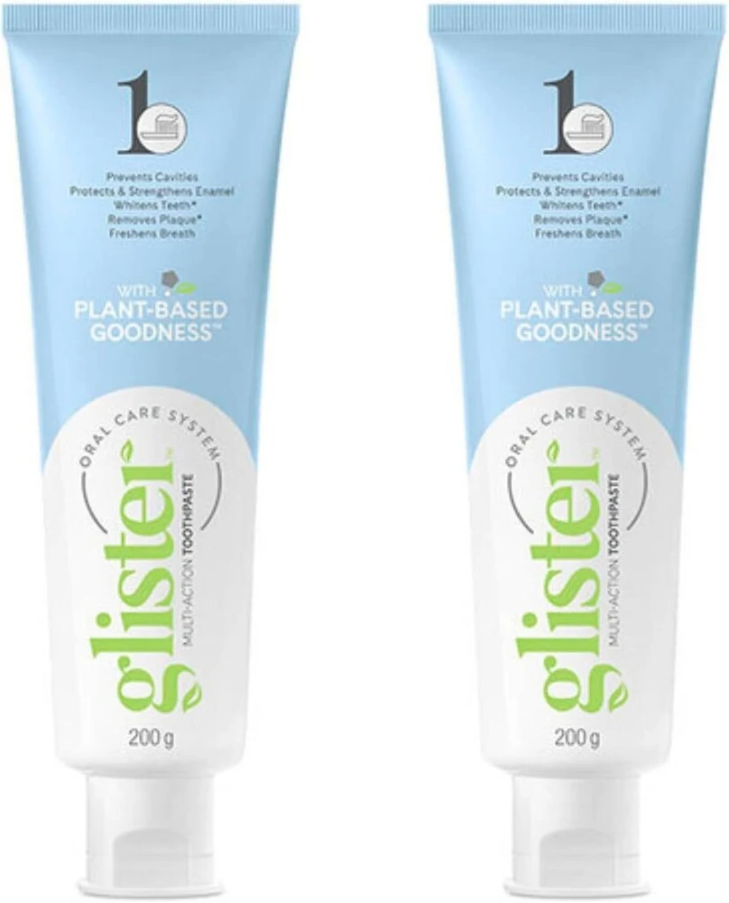 Glister daugiafunkcė dantų pasta su fluoridu 2 x 150 ml