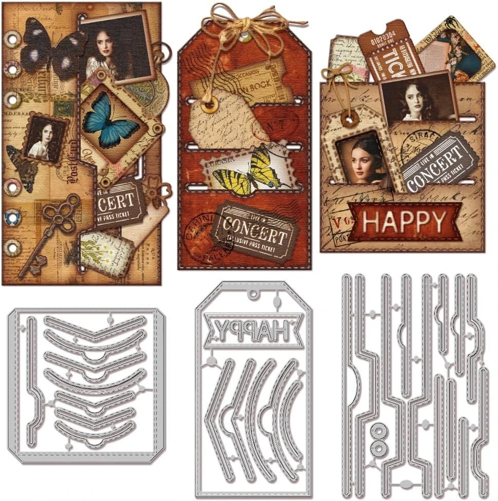 Globeland pjovimo štampai su kišeniniu rėmeliu, skirti "pasidaryk pats" scrapbooking'ui, metaliniai skirtukai, pjovimo štampai, etikečių skylių perforatoriai kortelių gamybai, įspaudimui