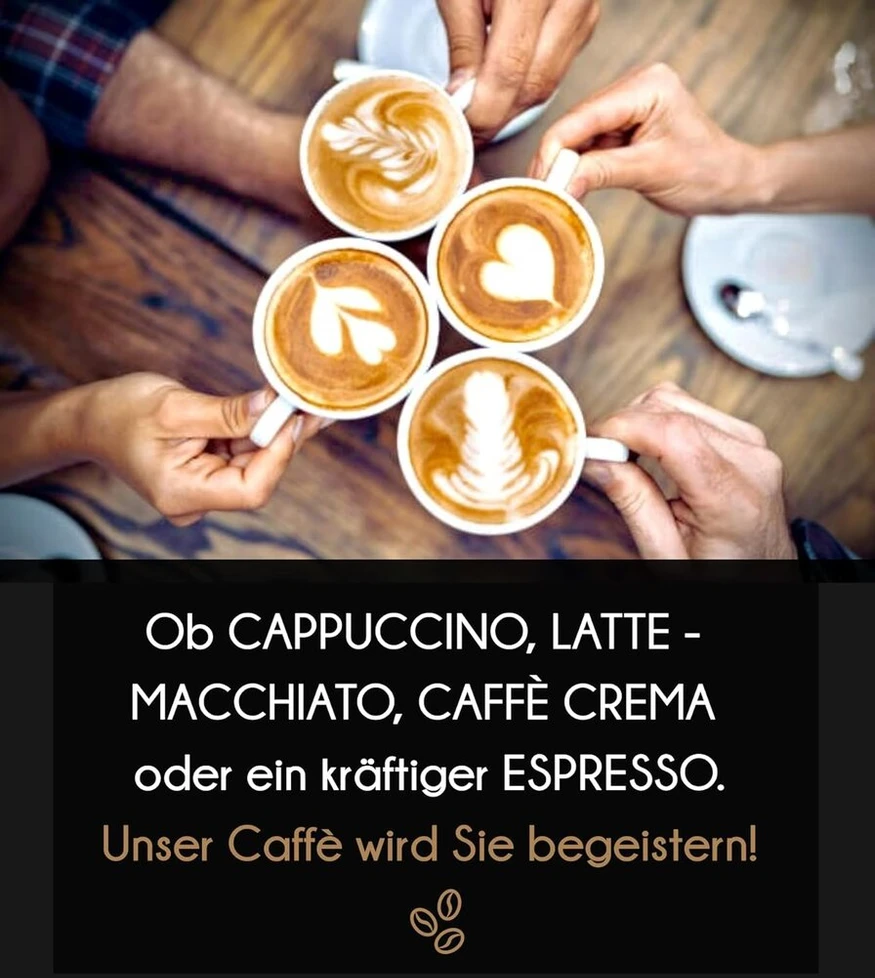 Glücksblatt Premium Caffè - Rocco - visos skrudintos kavos pupelės, puikiai tinkančios automatiniams kavos aparatams - 500g - kavos pupelės - Costa Rica Highland Coffee - aukščiausia kokybė - puikus skonis