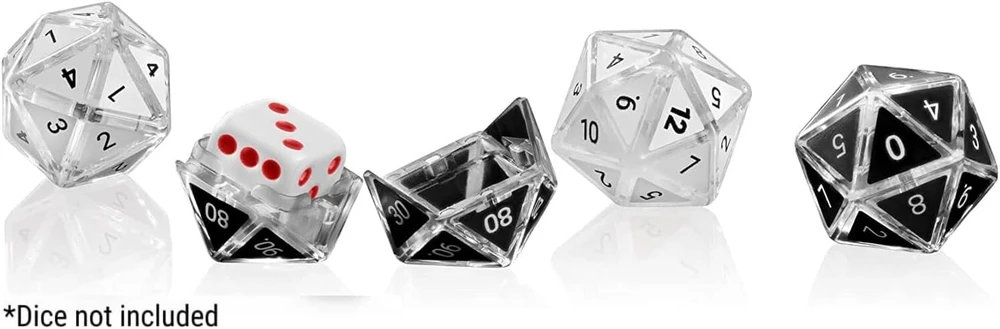 Godice rpg rinkinys – paverskite Godice (d6) prijungtais daugiabriauniais kauliukais, skirtus žaisti vaidmenų žaidimus internete ir neprisijungus. Suderinamas su Dnd platformomis, tokiomis kaip Roll20, Foundry ir Discord