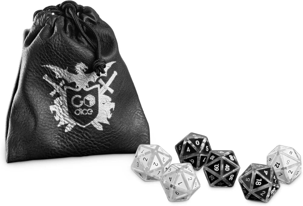 Godice rpg rinkinys – paverskite Godice (d6) prijungtais daugiabriauniais kauliukais, skirtus žaisti vaidmenų žaidimus internete ir neprisijungus. Suderinamas su Dnd platformomis, tokiomis kaip Roll20, Foundry ir Discord