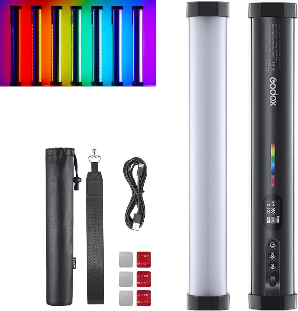 Godox Tl30 Led Rgb šviestuvas, 2700k-6500k, App valdymas