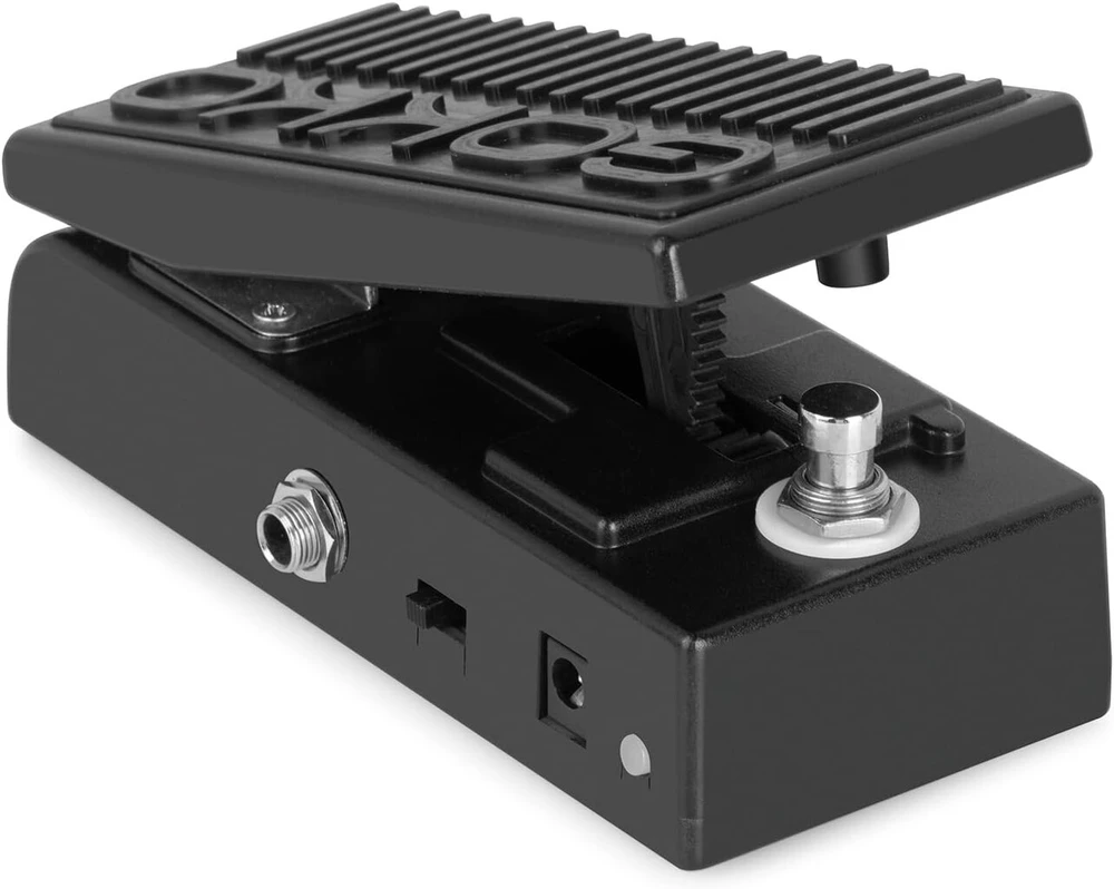 Gokko Mini Wah Volume pedalas Gk-64 - Wah ir Volume pedalas su dviguba funkcija, kompaktiškas dizainas, True Bypass, Led indikatorius - puikiai tinka gitaristams, ieškantiems universalaus valdymo