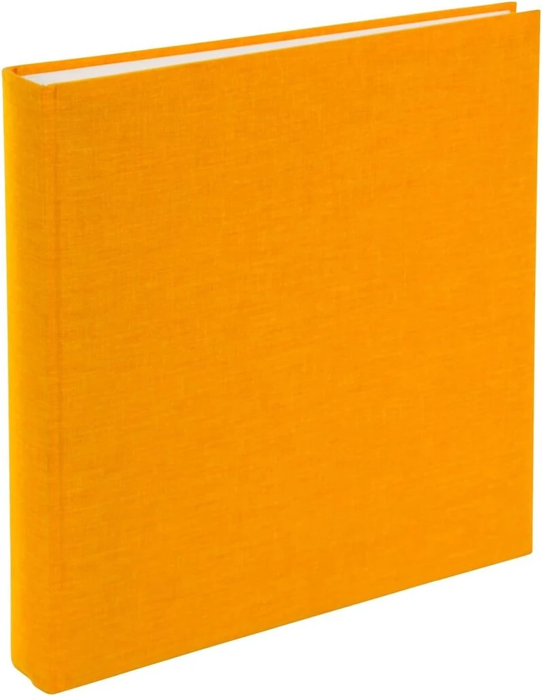 Goldbuch Jumbo nuotraukų albumas geltonas, 60 baltų puslapių, 30x31 cm