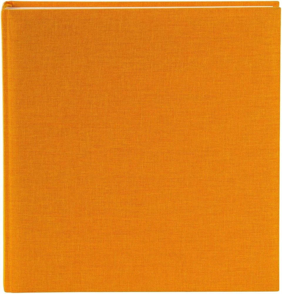 Goldbuch Jumbo nuotraukų albumas geltonas, 60 baltų puslapių, 30x31 cm