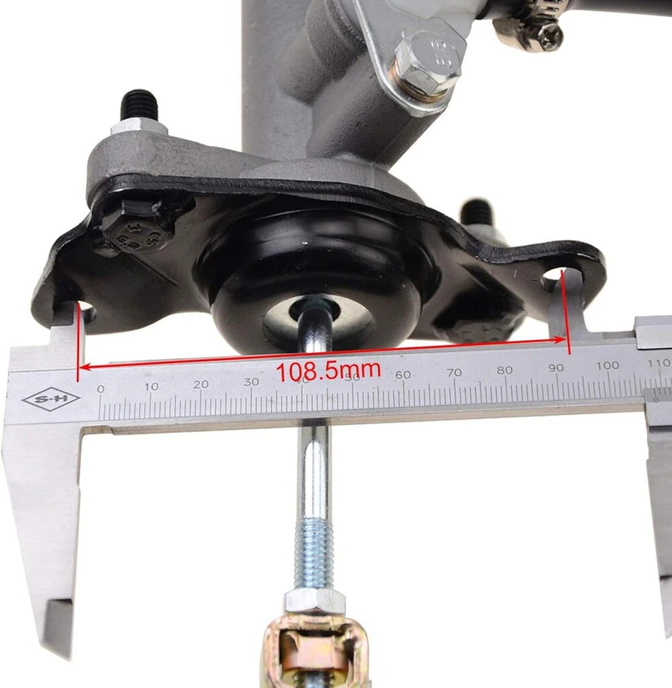 Goofit motociklo hidraulinio stabdžių cilindro pagrindinio stabdžių cilindro hidraulinio kūjo galvutės keitimas, skirtas 400cc 400 500 700 800 utv go kart buggy roketa