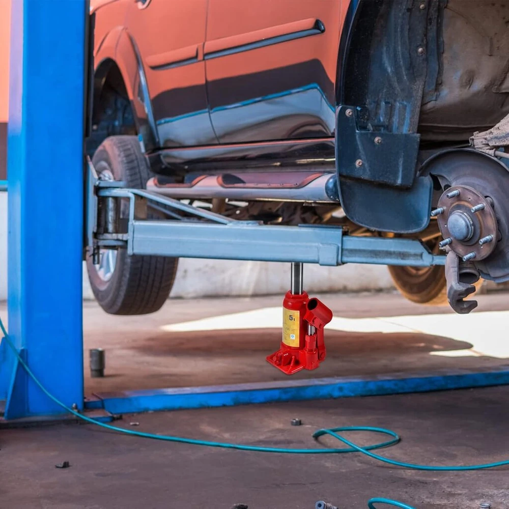 Gototop hidraulinis vežimėlio domkratas, 5t hidraulinis butelio formos domkratas, didelio galingumo domkratas, vežimėlio domkratas, automobiliui, furgonui, valčiai, sunkvežimiui, priekabai