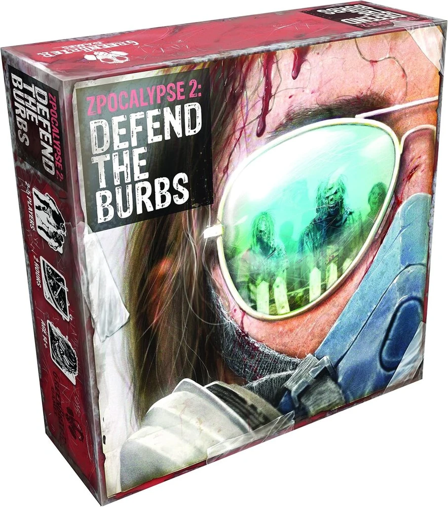 Greenbrier Games Grb0zb01 Zpocalypse 2 Defend The Burbs stalo žaidimas