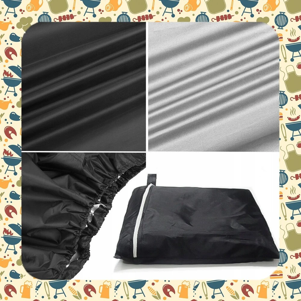 Grilio uždangalas Gas Garden Cover Large Atsparus vandeniui 145x117x61+ dėklas