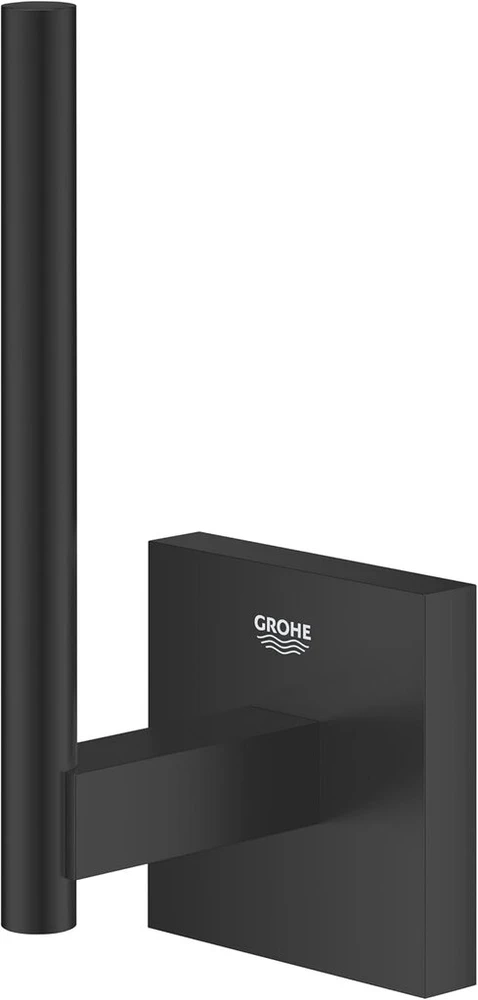 Grohe Start Cube Tualetinio Popieriaus Laikiklis (juodas, Matinis)