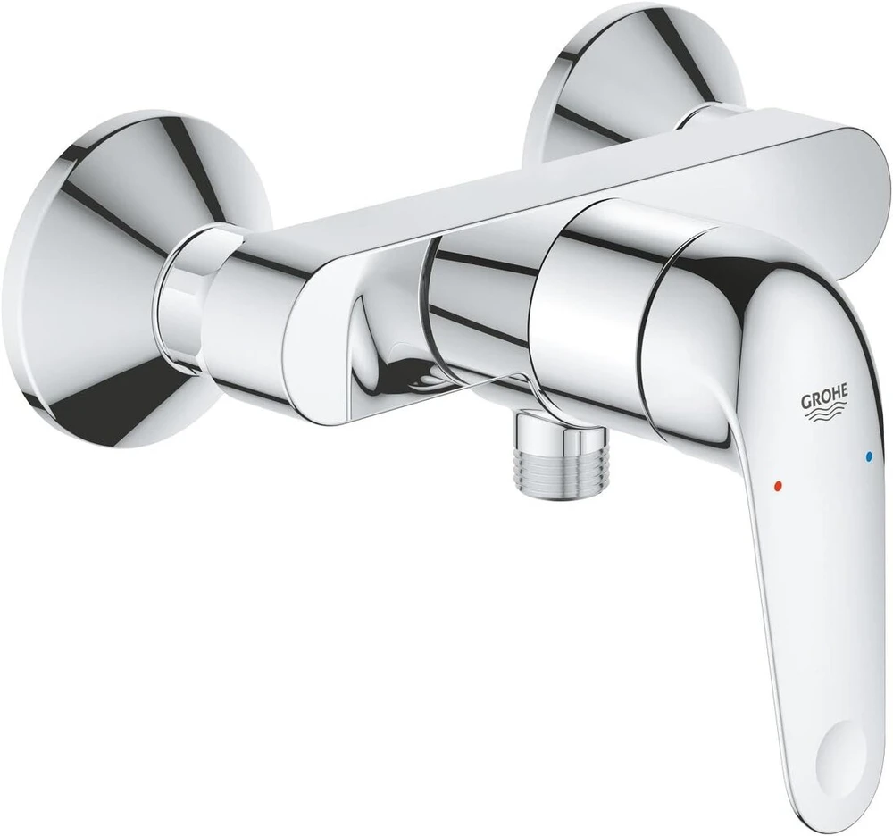 Grohe Swift potinkinis dušo maišytuvas su įrankiais (maišytuvas dušui, apsauga nuo atgalinio srauto, dušo įranga su metaline svirtimi, patvarus paviršius), chromas, 24333001