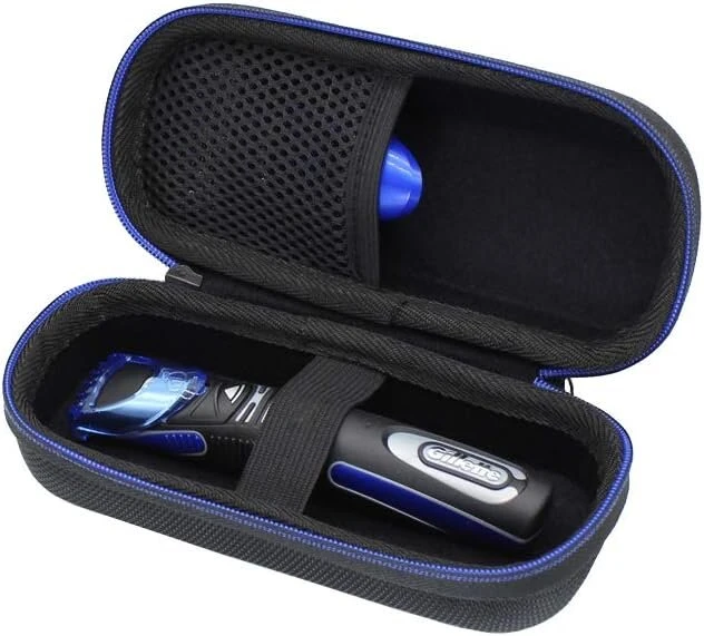 Gubee kietas kelioninis dėklas Gillette 3-in-1 Styler barzdos kirpikliui, skustuvui ir apibrėžikliui, juodas