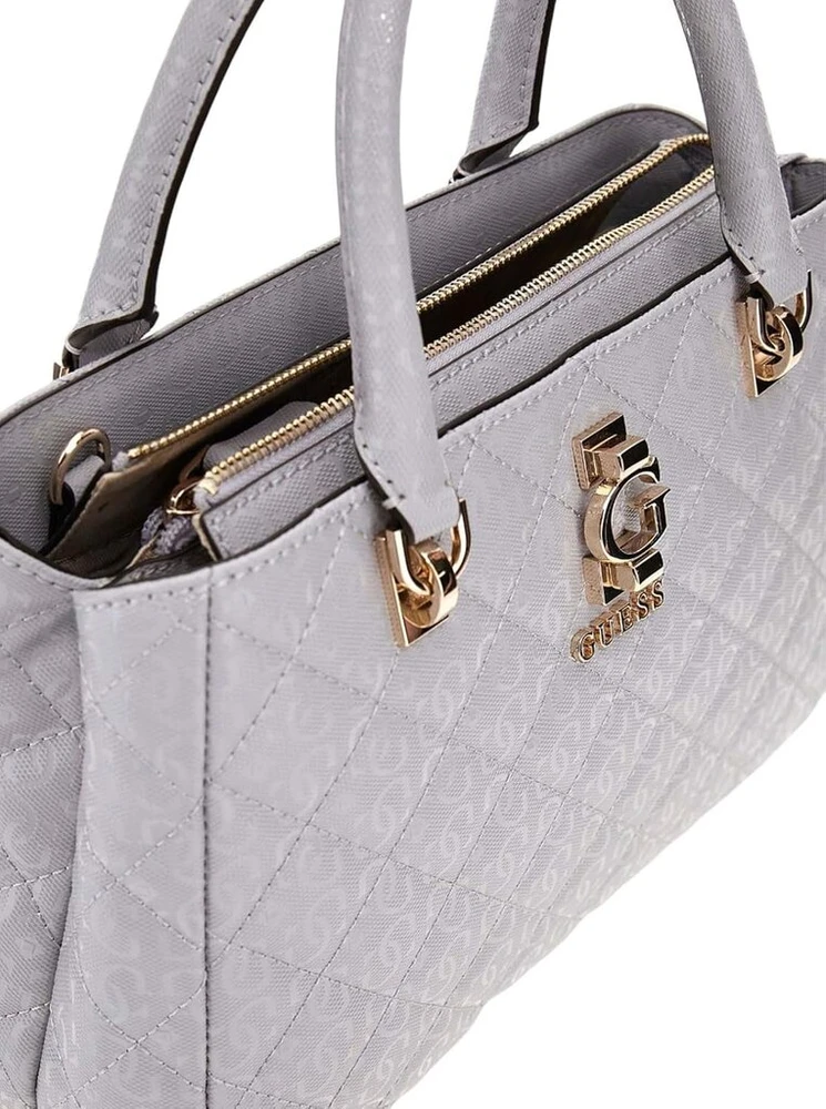 Guess Adelard Dome Satchel levandų pilka, levandų pilka