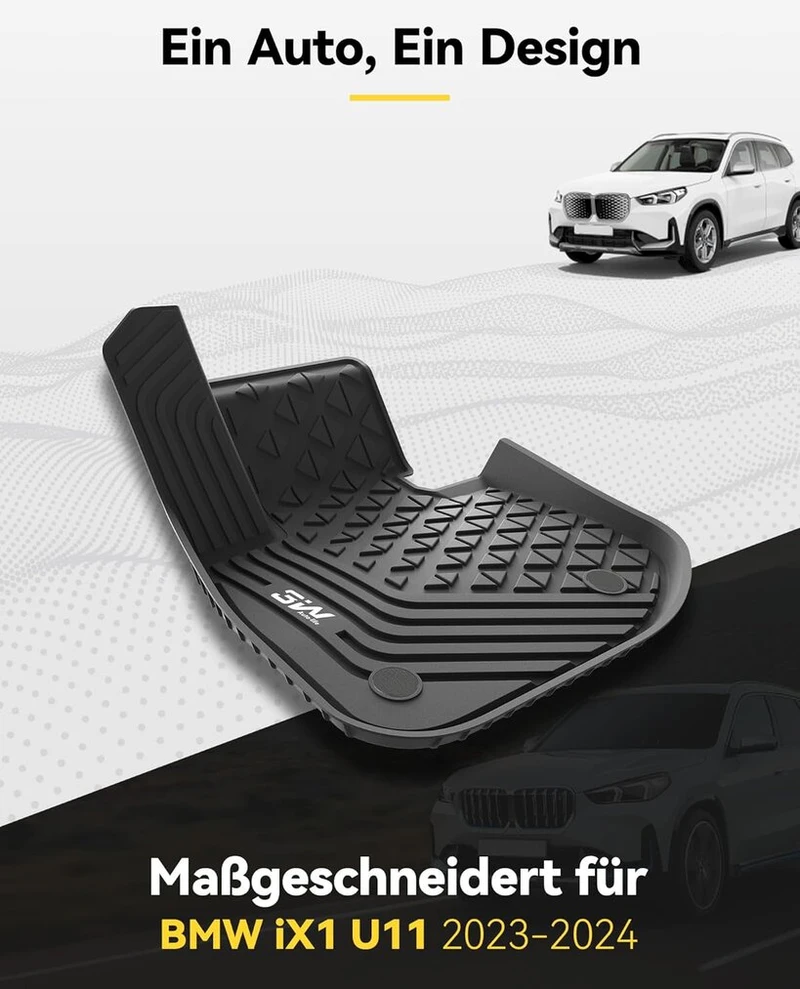 Guminiai kilimėliai Bmw Ix1 U11 (2022-2026) ir X1 Xdrive25e