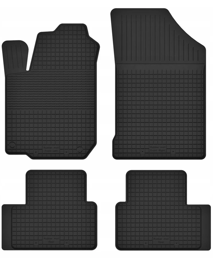 Guminiai lovelio tipo kilimėliai Opel Agila B (2007 - 2014) modeliams Pritaikyti Premium