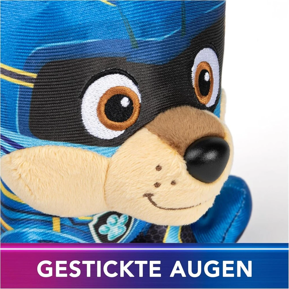 Gund Paw Patrol The Mighty Movie Chase, 23 cm - originalus pliušinis žaislas iš 2023 m. filmo, idealus kino nuotykiams atkurti, vaikams nuo 1 metų