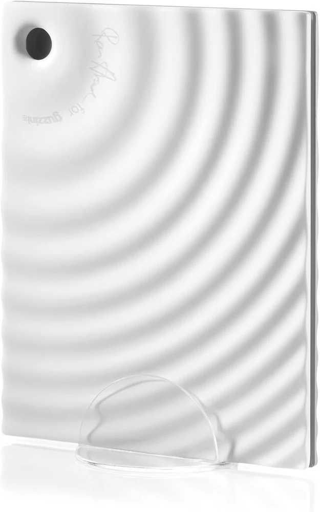 Guzzini ripples 2 pjaustymo lentų rinkinys su stovu - įvairios spalvos, 6.4 x 4.5 x h11.2 cm - 12370052