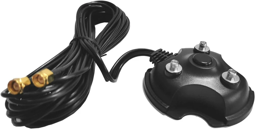 H00cs Wlan antenos kabelis 3 x Sma prailginimo laidas 3 m - Sma kištukas į Sma lizdą, magnetinis pagrindas, signalo stiprinimas Pcie Wifi kortelėms, belaidis maršrutizatorius, Fpv, Lte, 5g, 4g, viešosios interneto prieigos taškas, tinklo įrenginiai