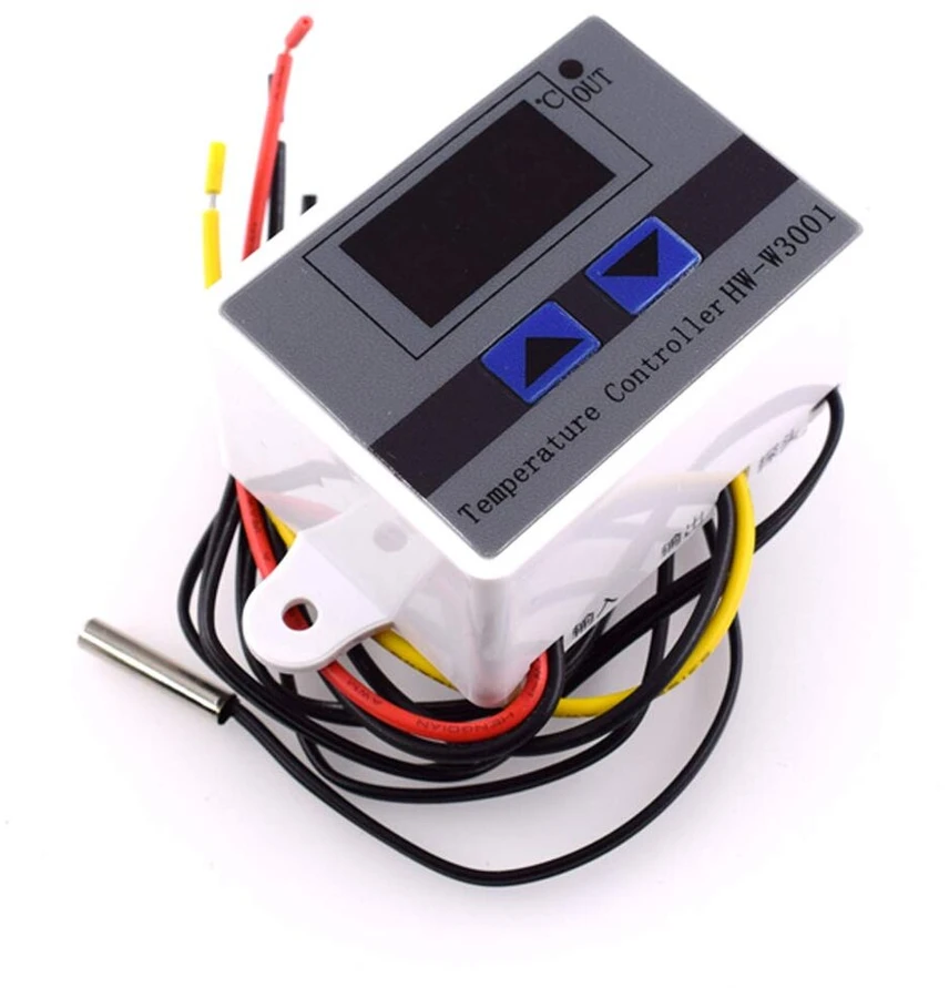 Hailege 12v Skaitmeninis Led temperatūros reguliatorius Termostato valdymo jungiklis Ntc 10k zondas