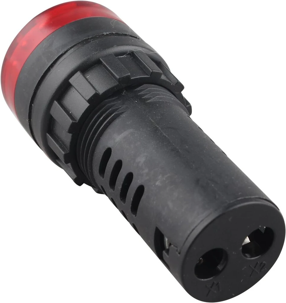 Haljia ad16-22sm led garsinis signalas įspėjamoji lemputė mirksintis įspėjimas 24v dc 20ma 22mm dia