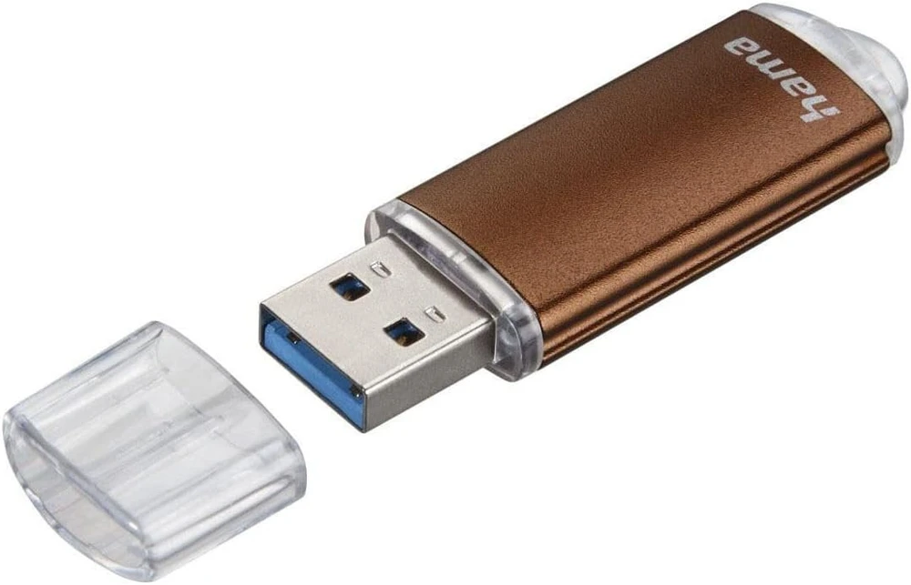 Hama Laeta Flashpen Usb 3.0 atmintinė, 256 Gb, rudos spalvos