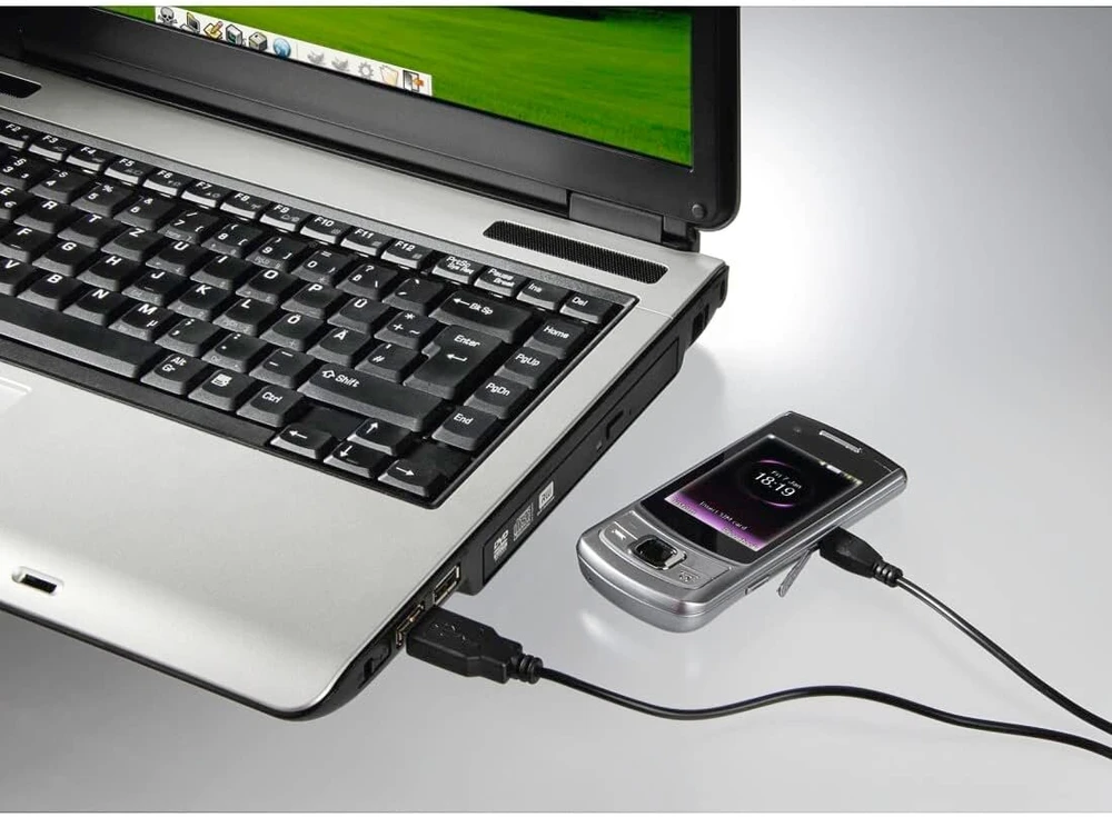 Hama Usb A į Micro Usb įkrovimo laidas, 1.5 m, juodas