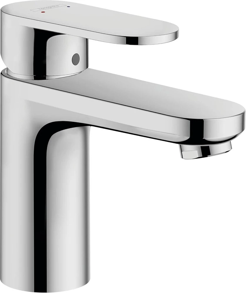 Hansgrohe Vernis Blend praustuvo maišytuvas su 100 mm snapo aukščiu, su traukimo strypu, vandens taupymo įranga, chromas