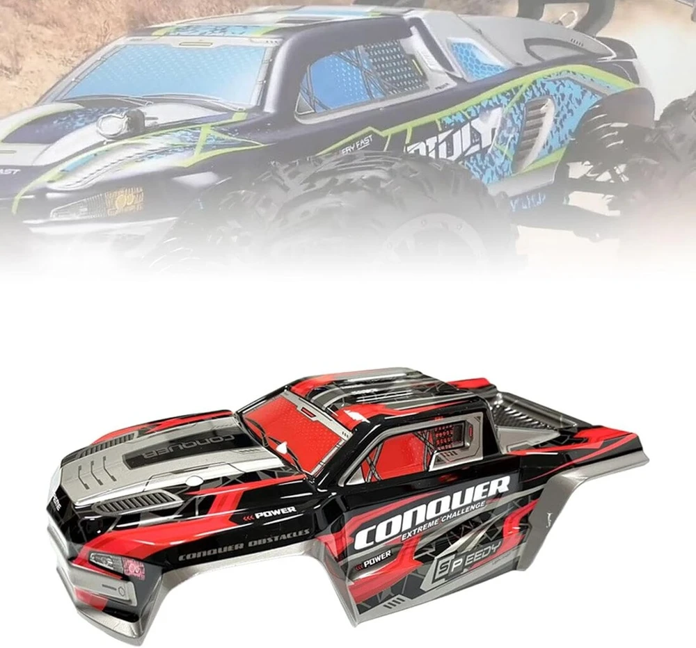 Harilla 1:16 rc automobilio kėbulas rc automobilio priedai, skirti 16101 16102 rc automobilių atsarginėms dalims, priedams, pakeitimo dalims, raudonas