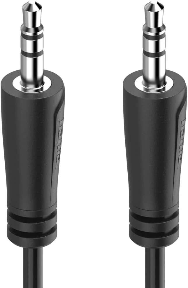 Harma Hama 3.5mm Stereo Garso Kabelis, 1.5m, Juodas