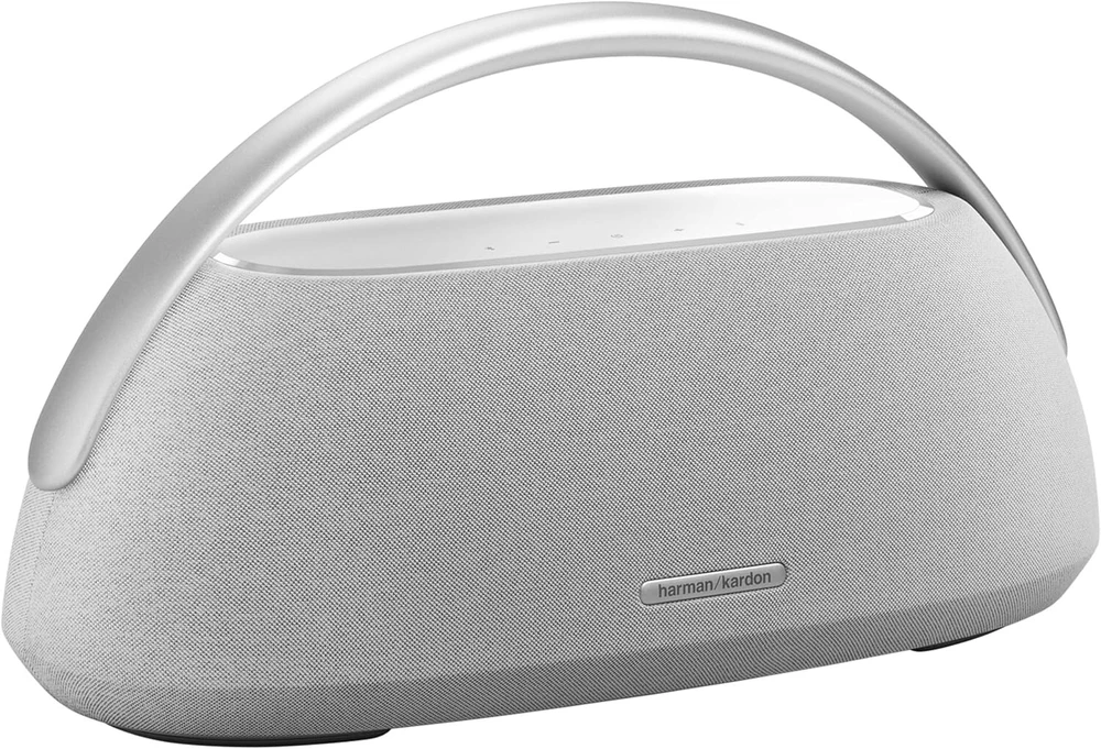 Kompiuterio kolonėlės Harman Kardon Go + Play 3 Bluetooth kolonėlė juoda - nešiojama kolonėlė su 8 valandų baterija ir galingu bosu