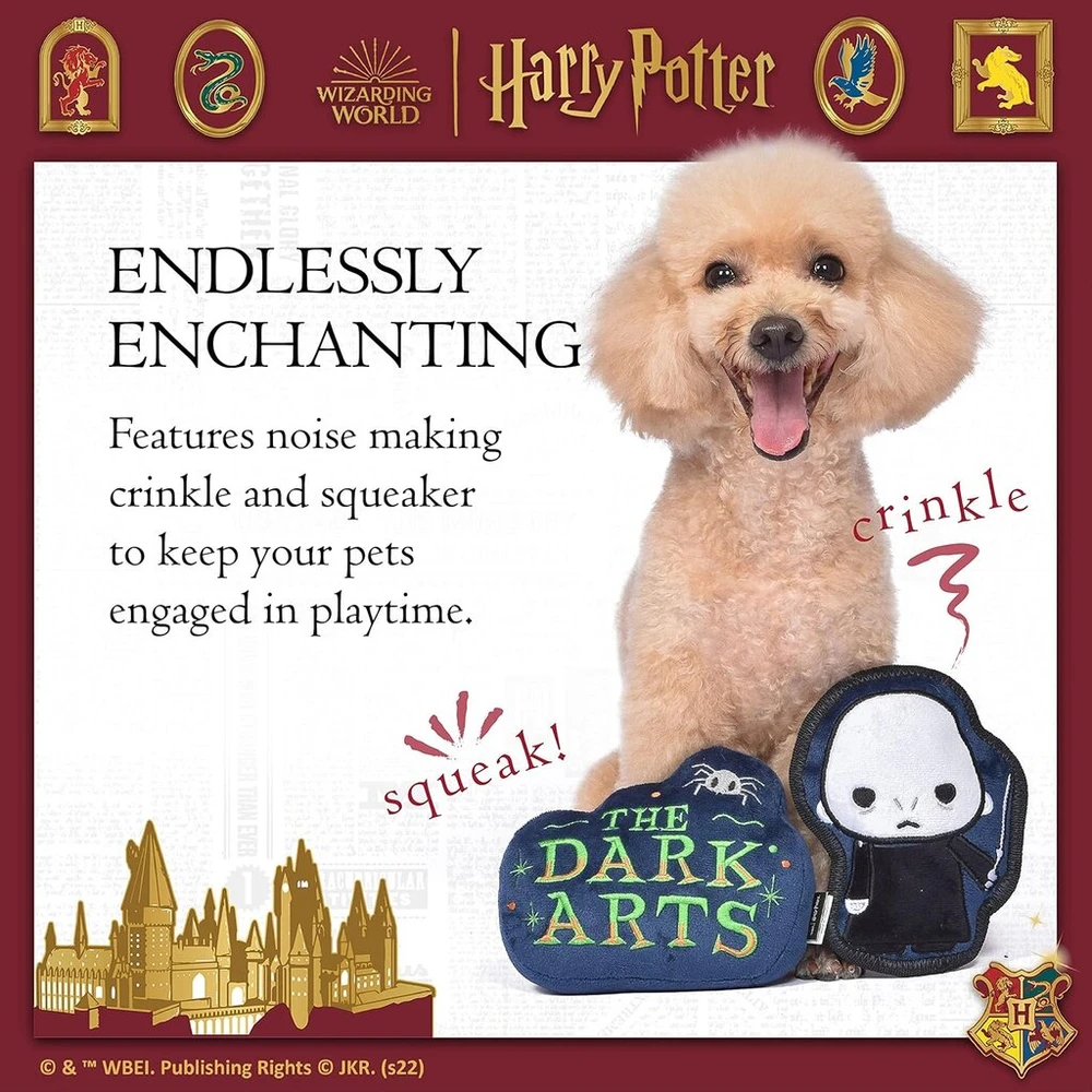 Harry Potter Rinkinys 2 vnt. šunų žaislų "voldemort"