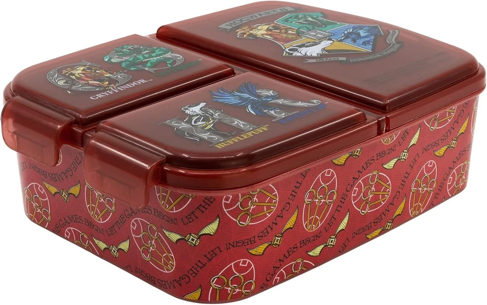 Harry Potter vaikų priešpiečių dėžutė su 3 skyreliais