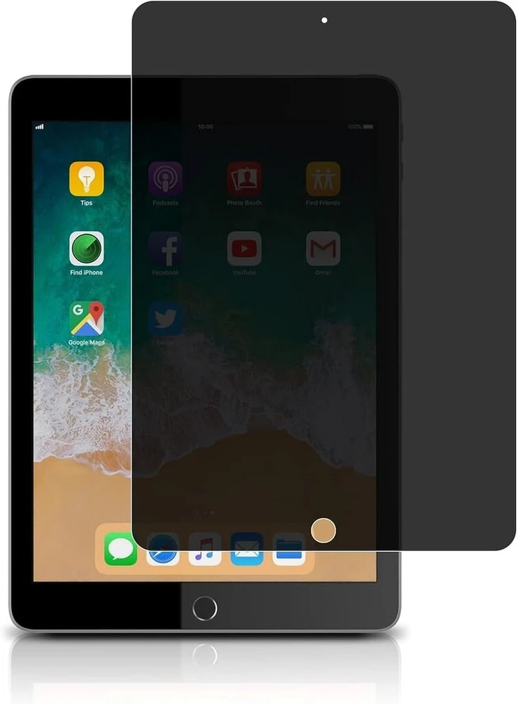 Haruyo privatumo apsauga, suderinama su Ipad 9.7 (6-os kartos, 2018) / Ipad 9.7 (5-os kartos, 2017), 360° apsauganti nuo šnipinėjimo plėvelė, neatspindinti, atspari įbrėžimams, apsauganti nuo burbuliukų