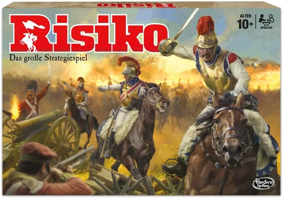 Hasbro - Risk, strateginis žaidimas, stalo žaidimas visai šeimai, įdomus stalo žaidimas, vaikams ir suaugusiems, klasikinis žaidimų vakaras