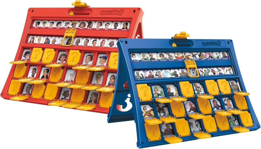 Hasbro Wer ist es? Atspėjimų žaidimas, stalo žaidimas vaikams nuo 6 metų, skirtas 2 žaidėjams