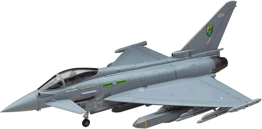 Hasegawa 1:72 mastelio Eurofighter Typhoon vienvietis modelio rinkinys